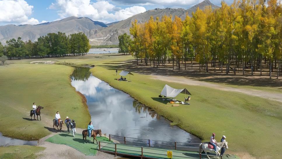 Tibetan "Lingka" festival brings new vitality to cultural tourism in Xizang