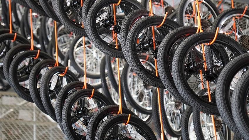 Bicycle industry prospers in county in E China's Anhui