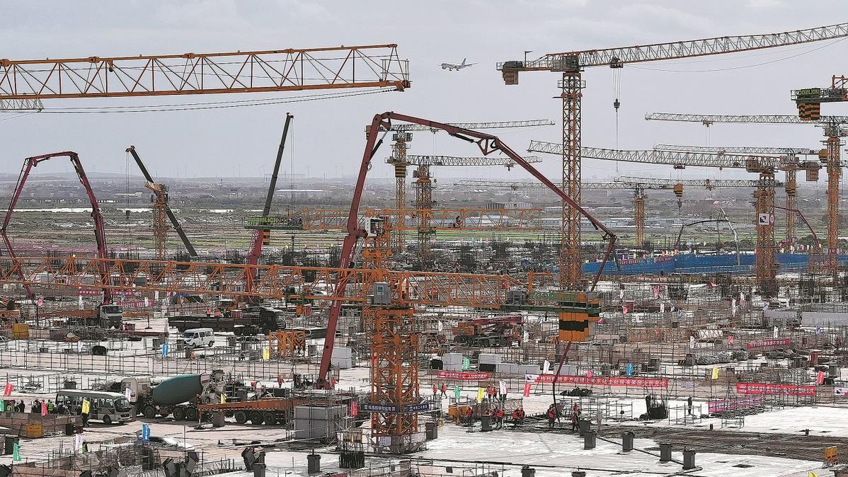 Shanghai's transport hub taking shape