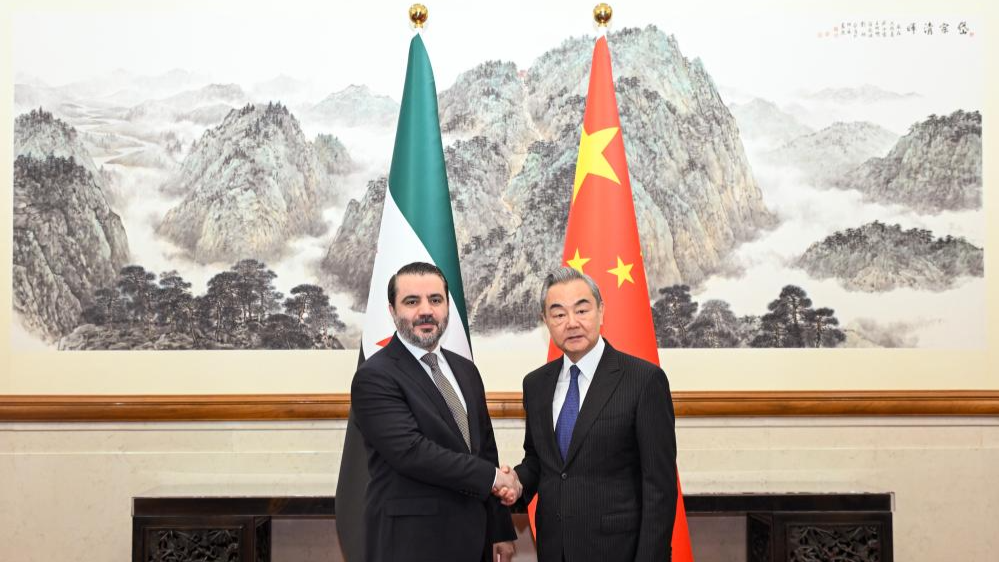 Chinese FM holds talks with Syrian counterpart