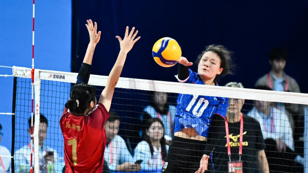 Highlights of volleyball women's U18 at China's 15th National Games