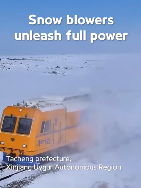 Snow blowers unleash full power