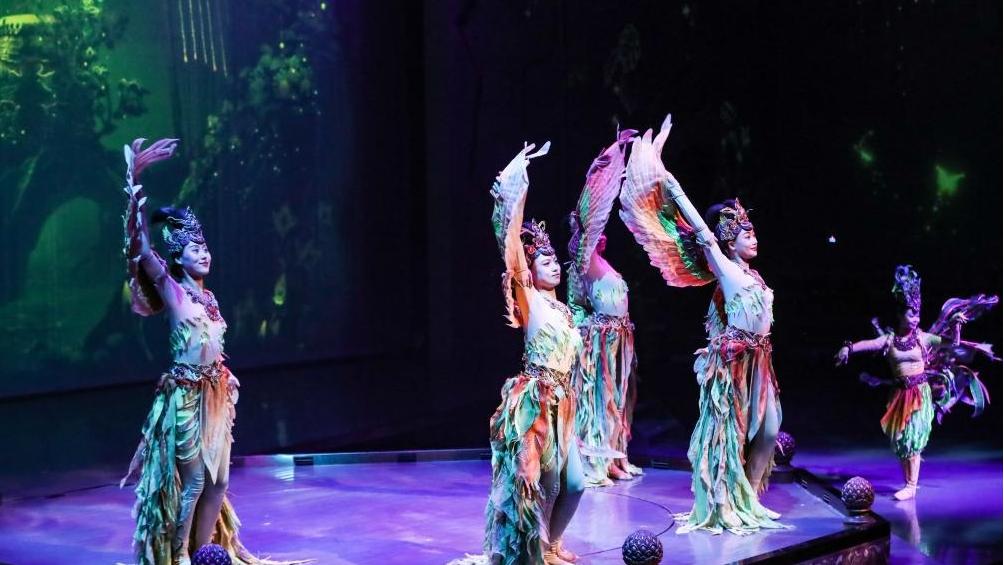 Immersive dance drama "Ancient Sound of Dunhuang" staged in China's Gansu
