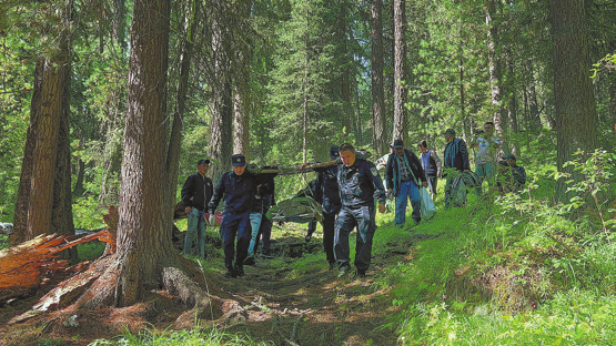 Horsemen safeguard remote borders