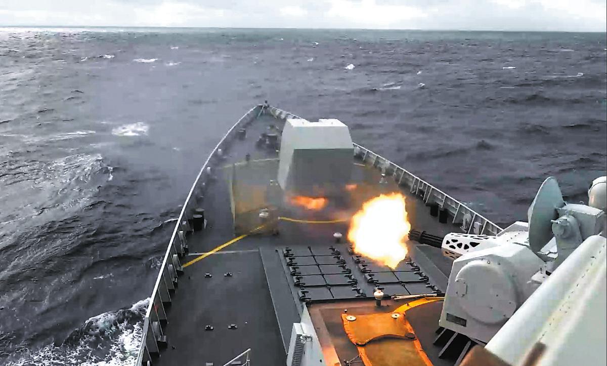 PLA conducts major drill near Taiwan