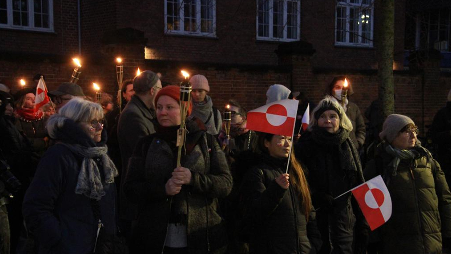 Protest in Copenhagen voices opposition to U.S. plans on Greenland