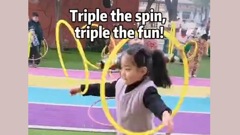 Triple the spin, triple the fun!
