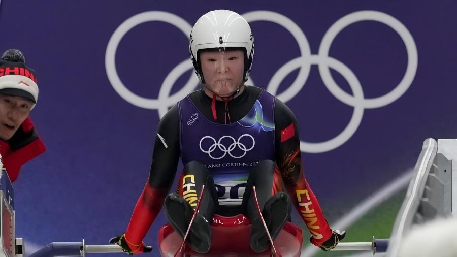 Wang Peixuan sets China's best Olympic result in women's singles luge