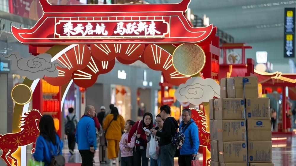 Guangzhou Baiyun Int'l Airport handles over 5.27 million passengers during Spring Festival travel rush