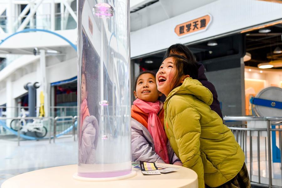 China's sci-tech museums draw over 3.5 mln visits during Spring Festival holiday