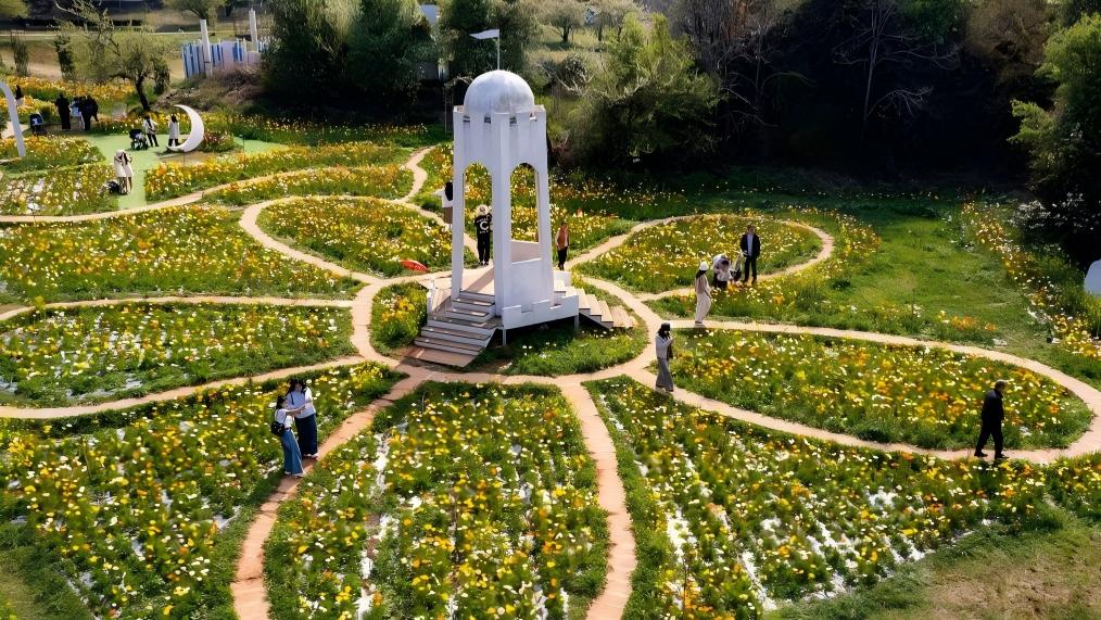 Spring scenery in Kunming, China's Yunnan