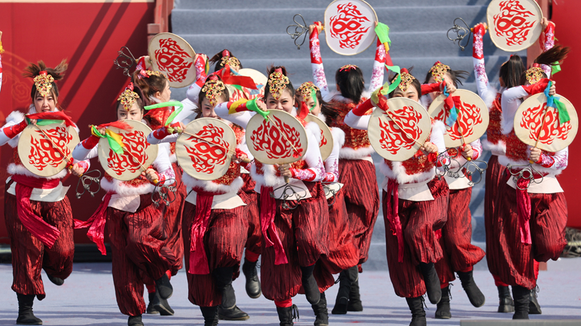 National drum contest held in China's Shijiazhuang