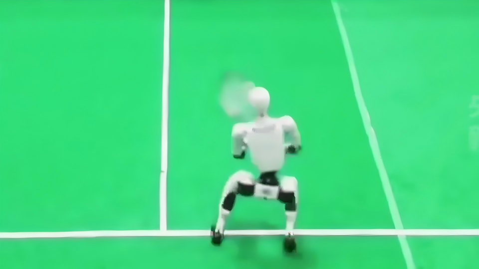 Meet your robot tennis partner