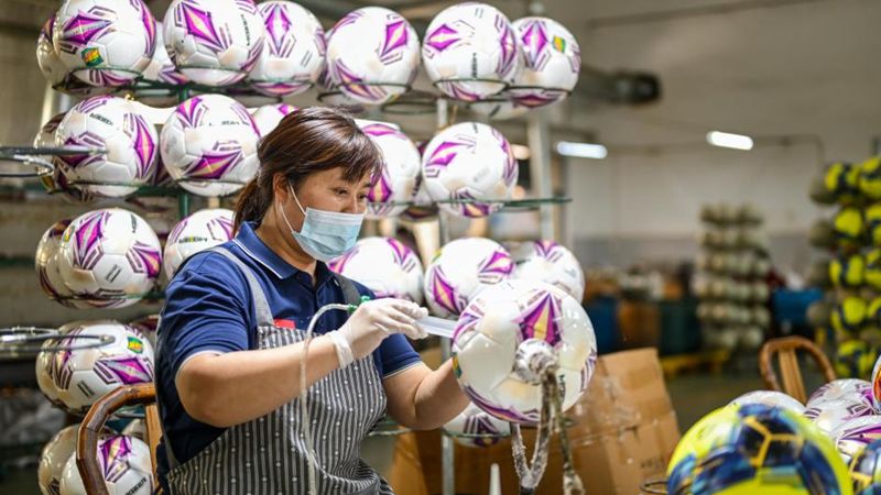 Sports goods industry clusters drive growth in China's Taizhou