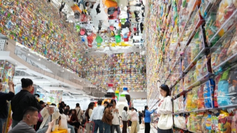 Large-scale snack store opens in Changsha, China's Hunan
