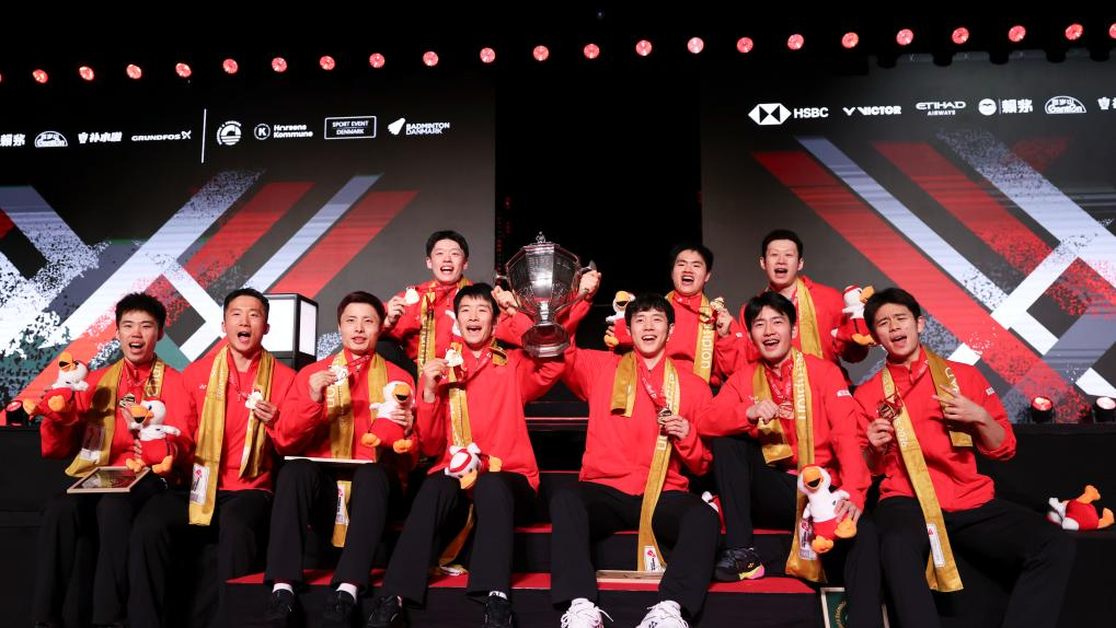 China beats France to retain badminton's Thomas Cup