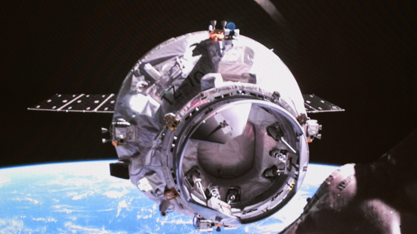 China's cargo craft Tianzhou-10 docks with space station combination