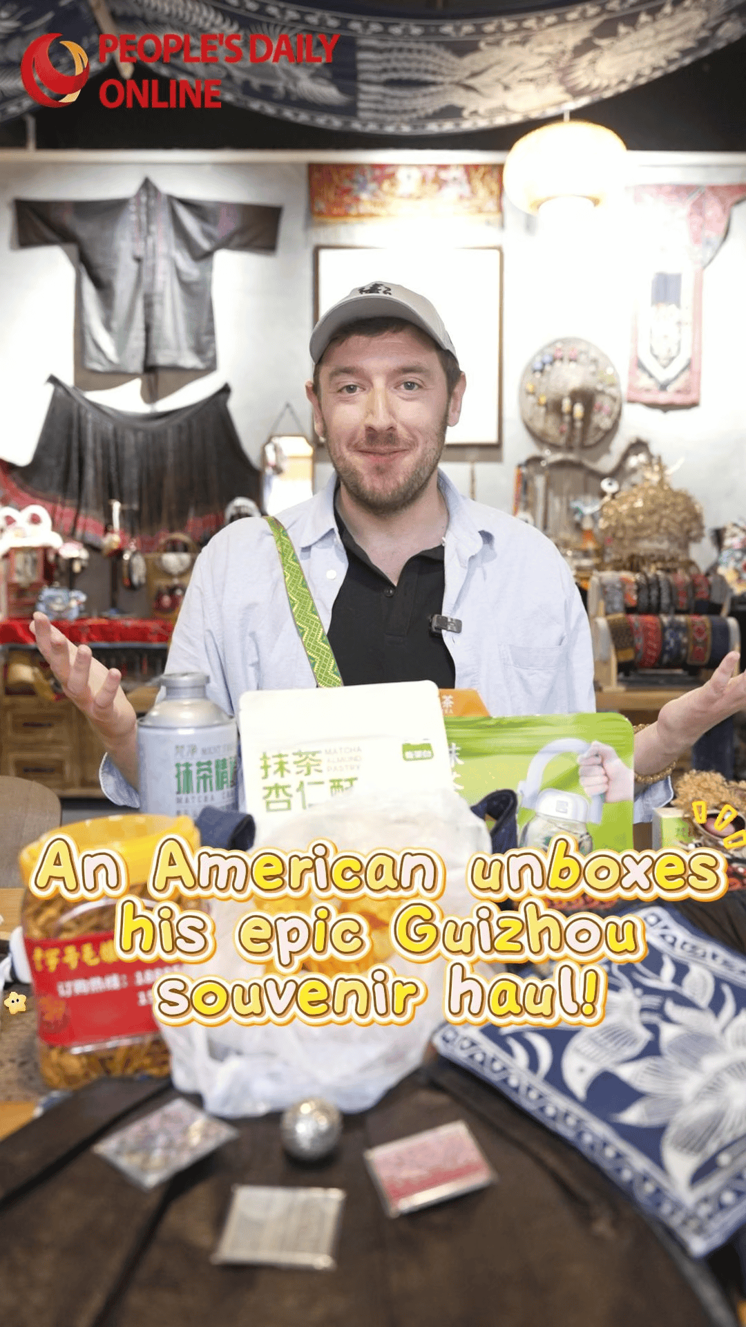 An American unboxes his epic Guizhou souvenir haul!