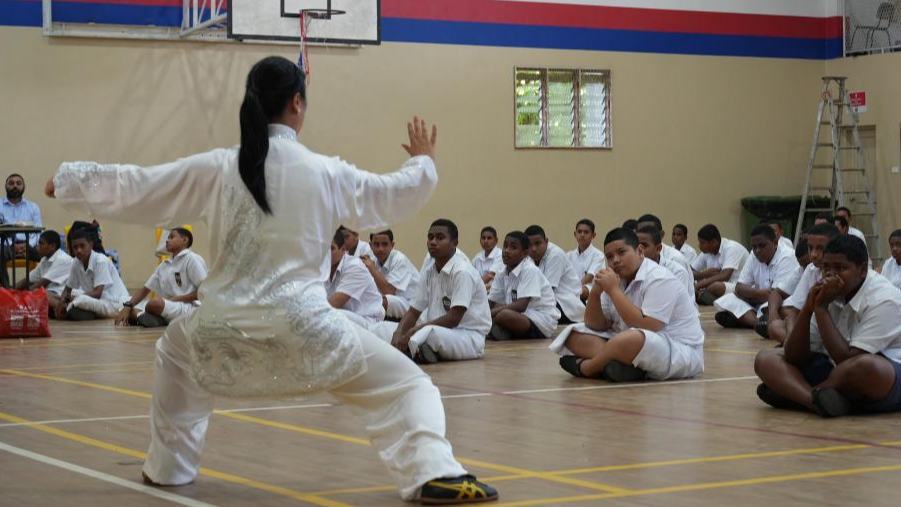 Fijians learn Taijiquan during cultural exchange event held in Suva