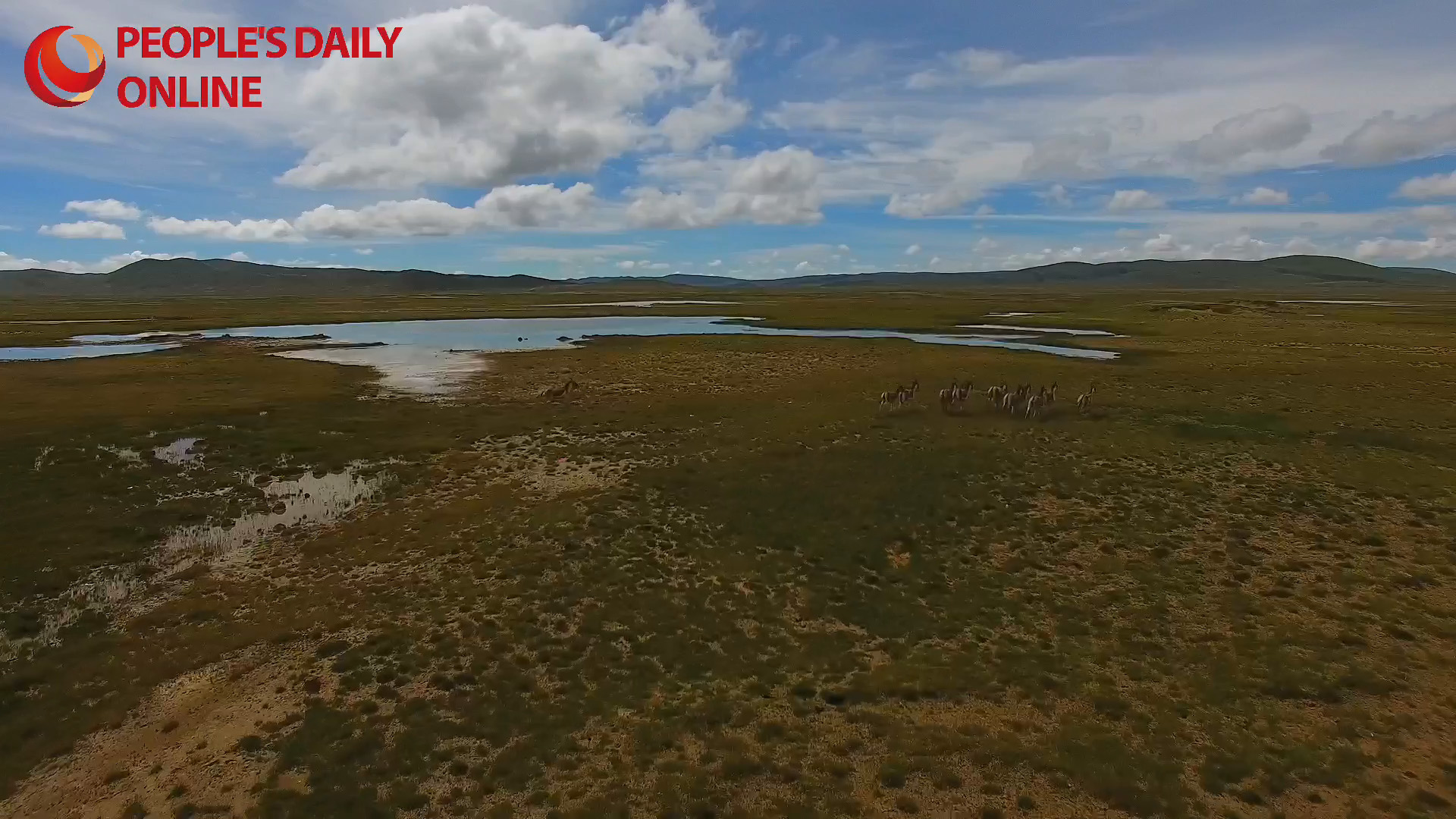 30 seconds over Golog, Qinghai: Every frame is wallpaper-worthy!