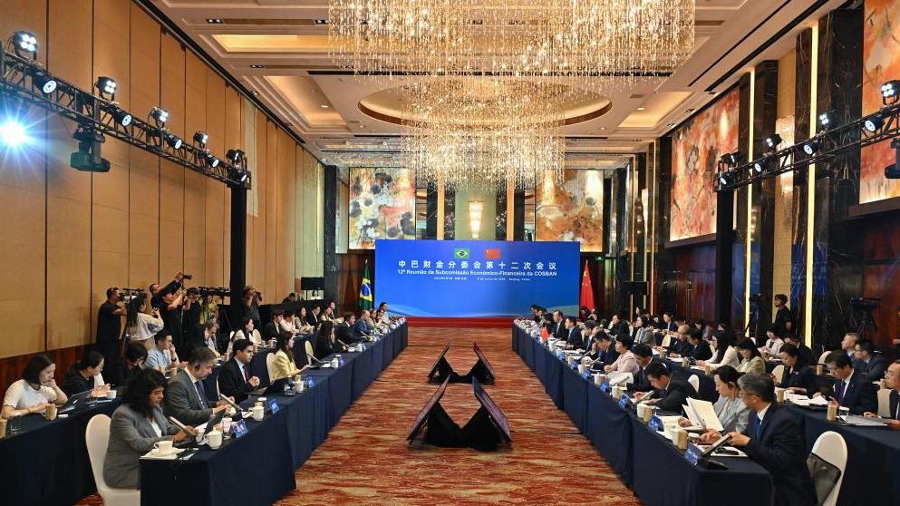 China vows deepened financial, economic practical cooperation with Brazil