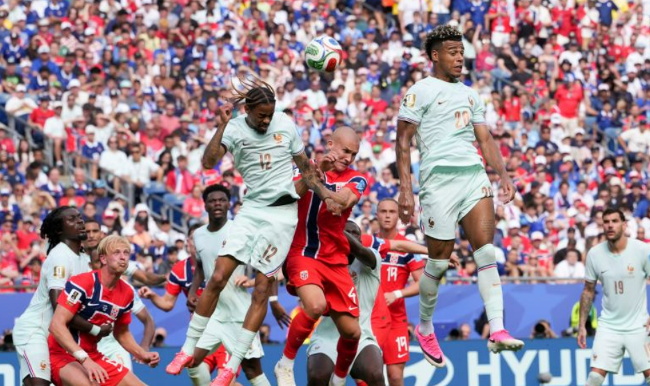 Dembele hat-trick powers France to 4-1 win over Norway as Haaland rests