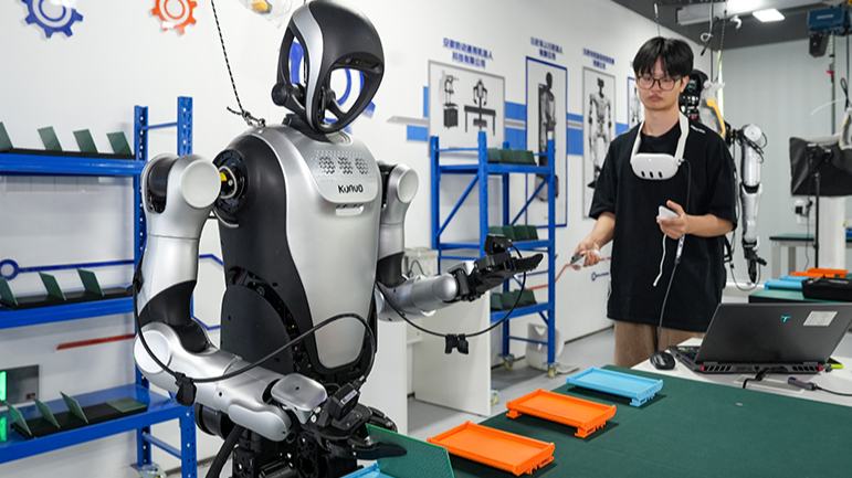 Embodied AI training facility drives intelligent robot development in Hefei