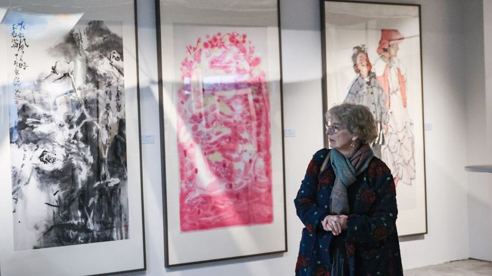 Chinese art dialogue exhibition opens in New Zealand