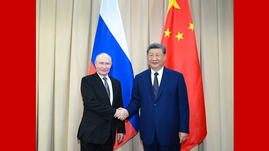Xi expects stronger foundation, brighter future for China-Russia ties