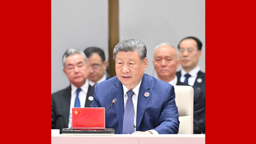 Xi puts forward four-point proposal at SCO Bishkek summit