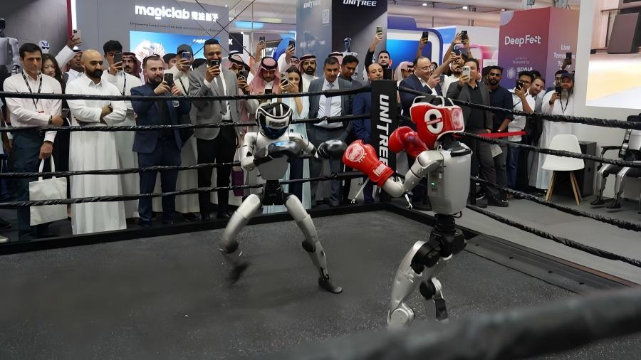 Chinese robots shine at LEAP 2026 in Saudi Arabia