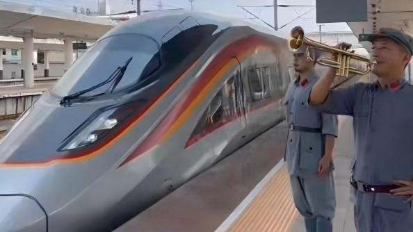 High-speed rail link connects two key Long March revolutionary sites