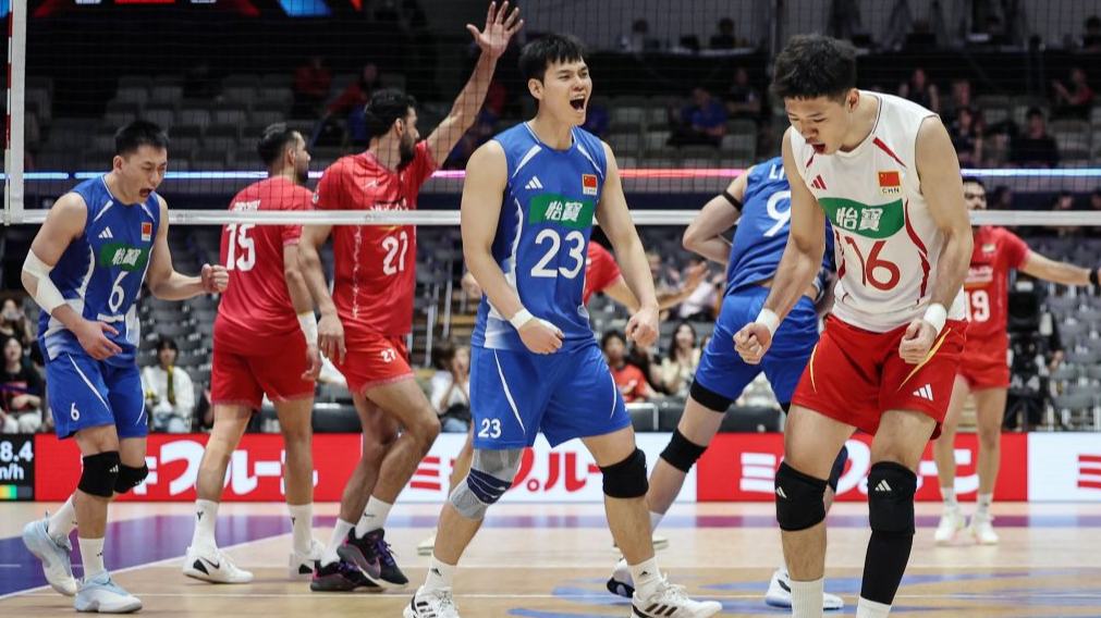 China reaches Asian men's volleyball championship quarters as group runner-up