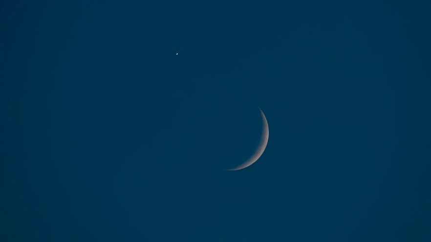 Watch the Moon cover Venus in rare lunar occultation