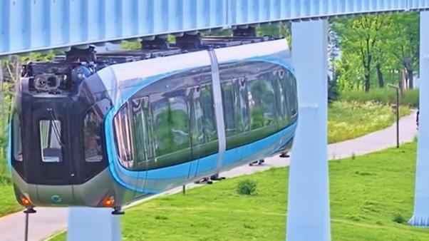How can I prove that China is living in the future? Take a ride on this train