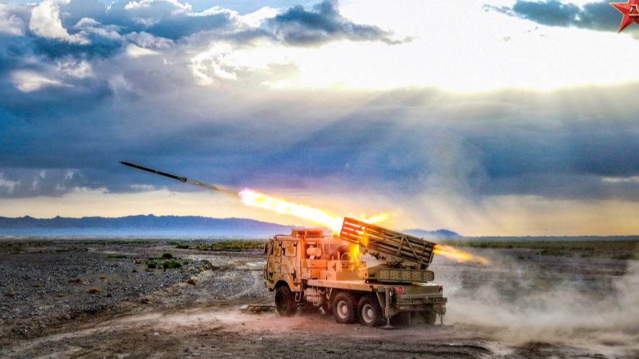 MLRS in live-fire training