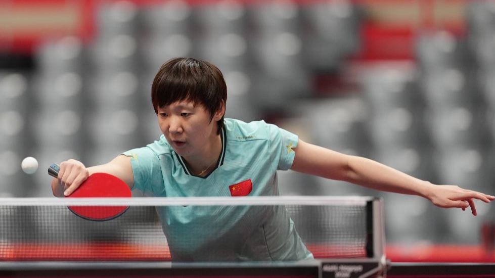 China's Wang Manyu claims table tennis women's singles title at Asian Games