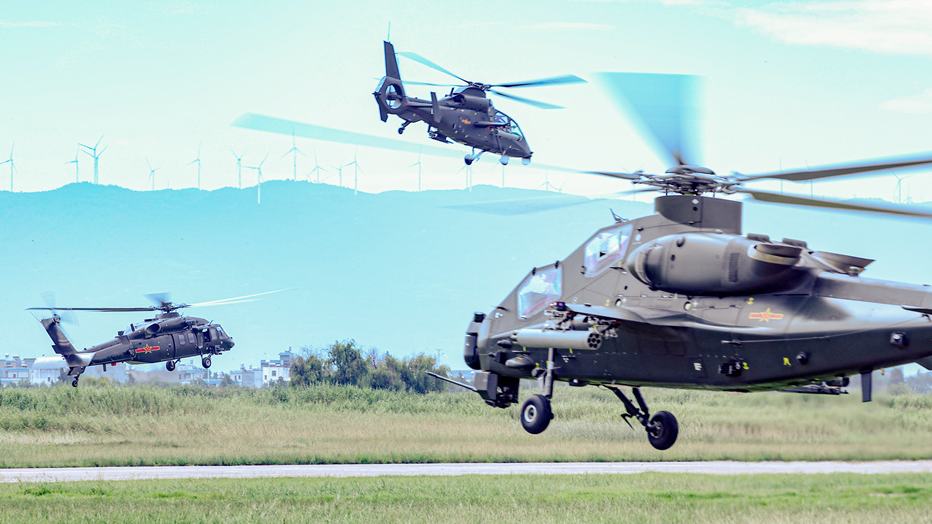 Choppers engage in multi-subject training