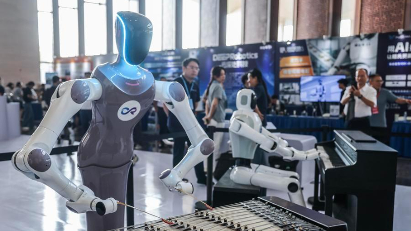Out of the robot classroom: China's embodied AI takes on real-world jobs