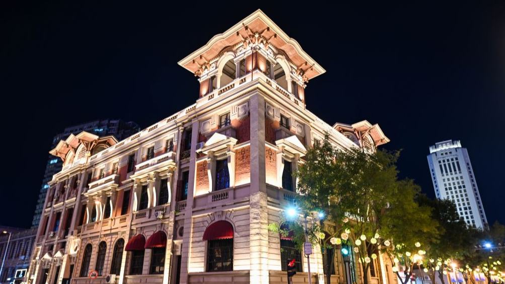 Century-old building renovated in China's Tianjin to boost tourism