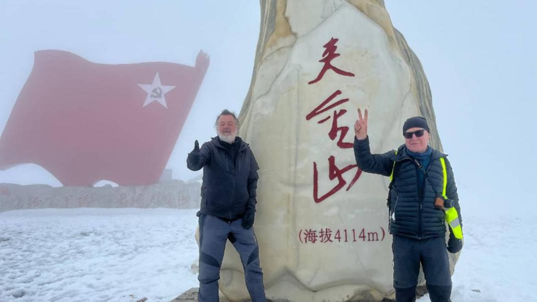 Two German writers retrace the Long March by bicycle