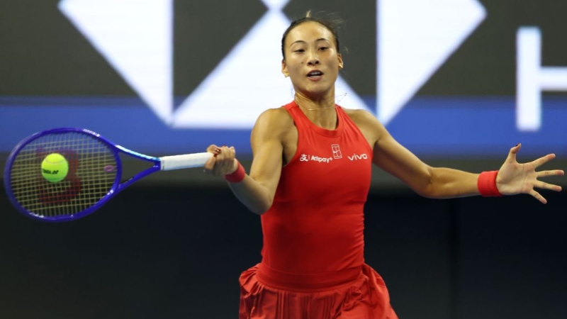 Zheng reaches China Open final first time
