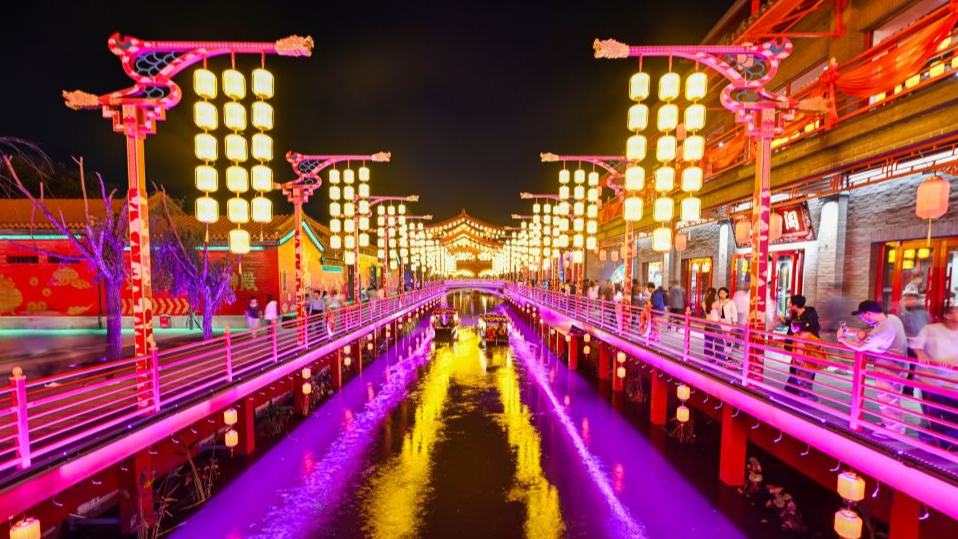 Cultural and tourism complex in Tianjin's ancient town launches trial operation