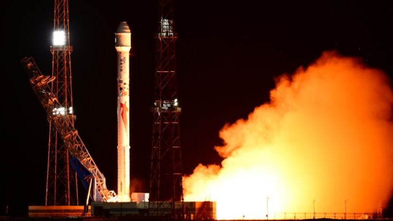 China's Zhuque-2E rocket launches 10 satellites into space