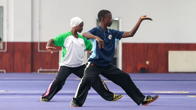 Senegalese wushu athletes attend training camp in Tianjin to prepare for Dakar 2026 Youth Olympic Games
