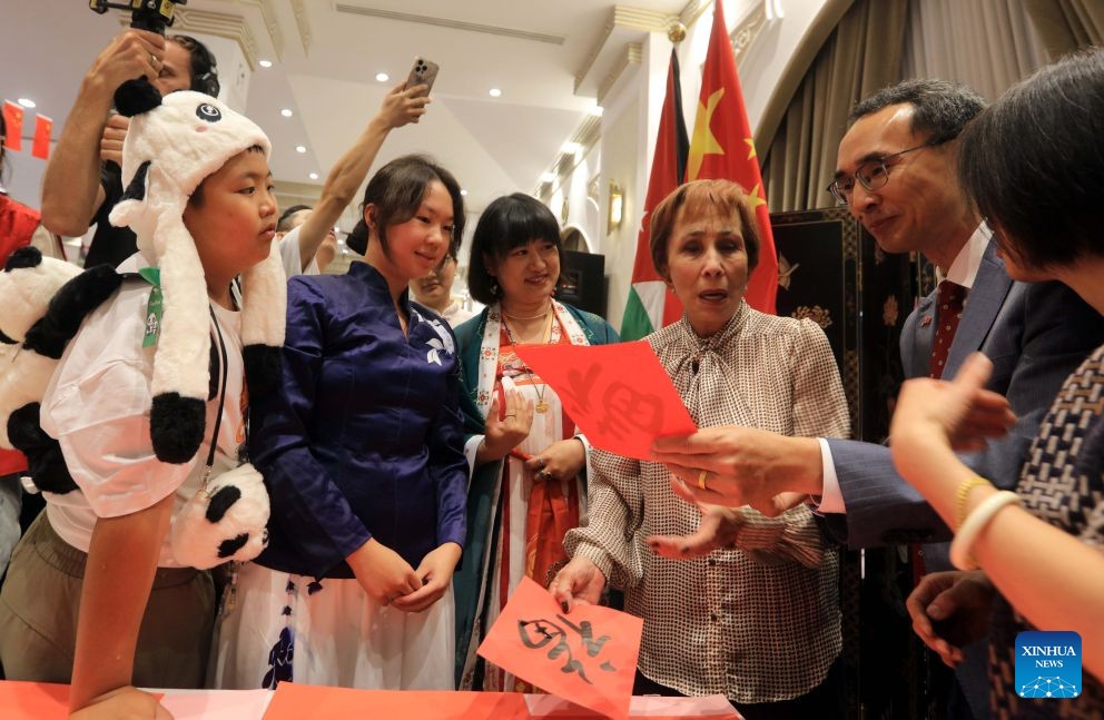 Chinese art and cuisine draw crowds at Jordan's diplomatic charity bazaar
