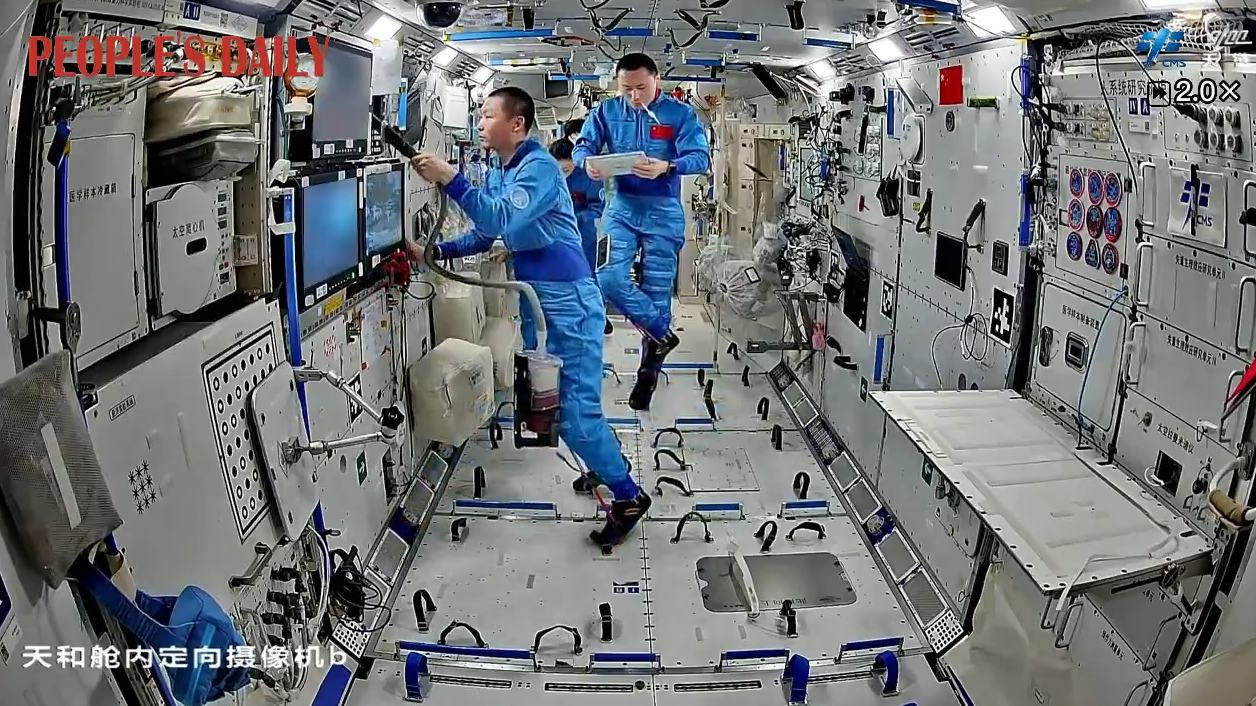 Shenzhou-23 crew advances China's multi-generational rice experiment in orbit