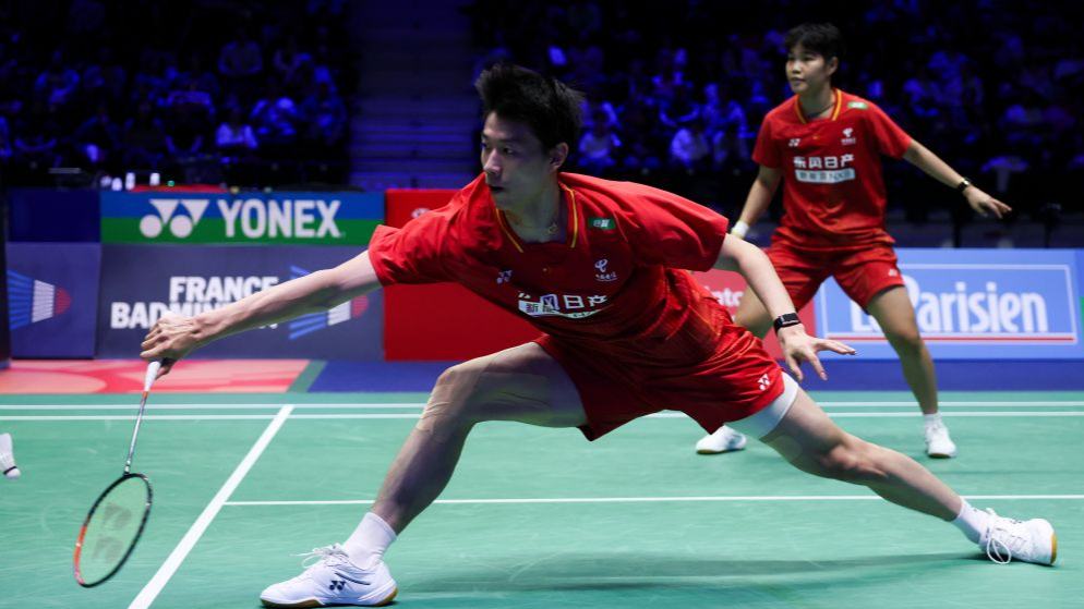 Highlights of French Open badminton tournament