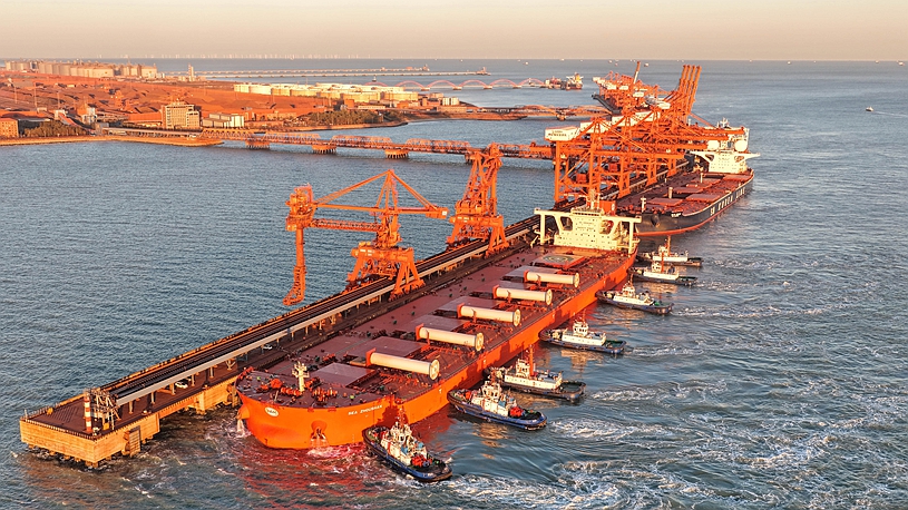 Tangshan Port sees cargo throughput rise 2.01 pct in first three quarters of 2026