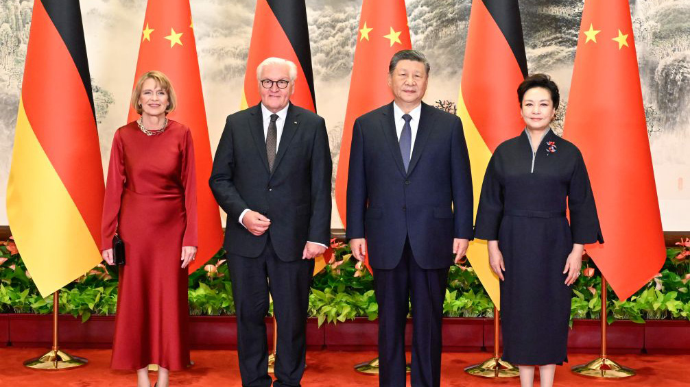 Xi holds talks with German president, calls for opening new chapter in all-round strategic partnership
